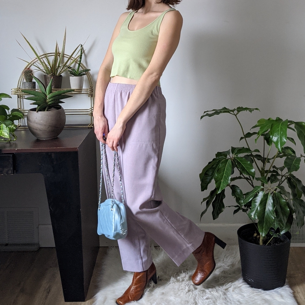 Pastel Purple Pants